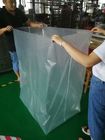 الصين واضح غطاء بلاستيكي مفرش حقيبة ، كيس من البلاستيك النايلون مع إغلاق السوستة الشركة