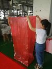 الصين قابلة للتحلل الثقيلة أكياس البلاستيك الشفاف اللون الأحمر طباعة أوفست الشركة